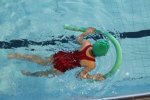 Little swimmer